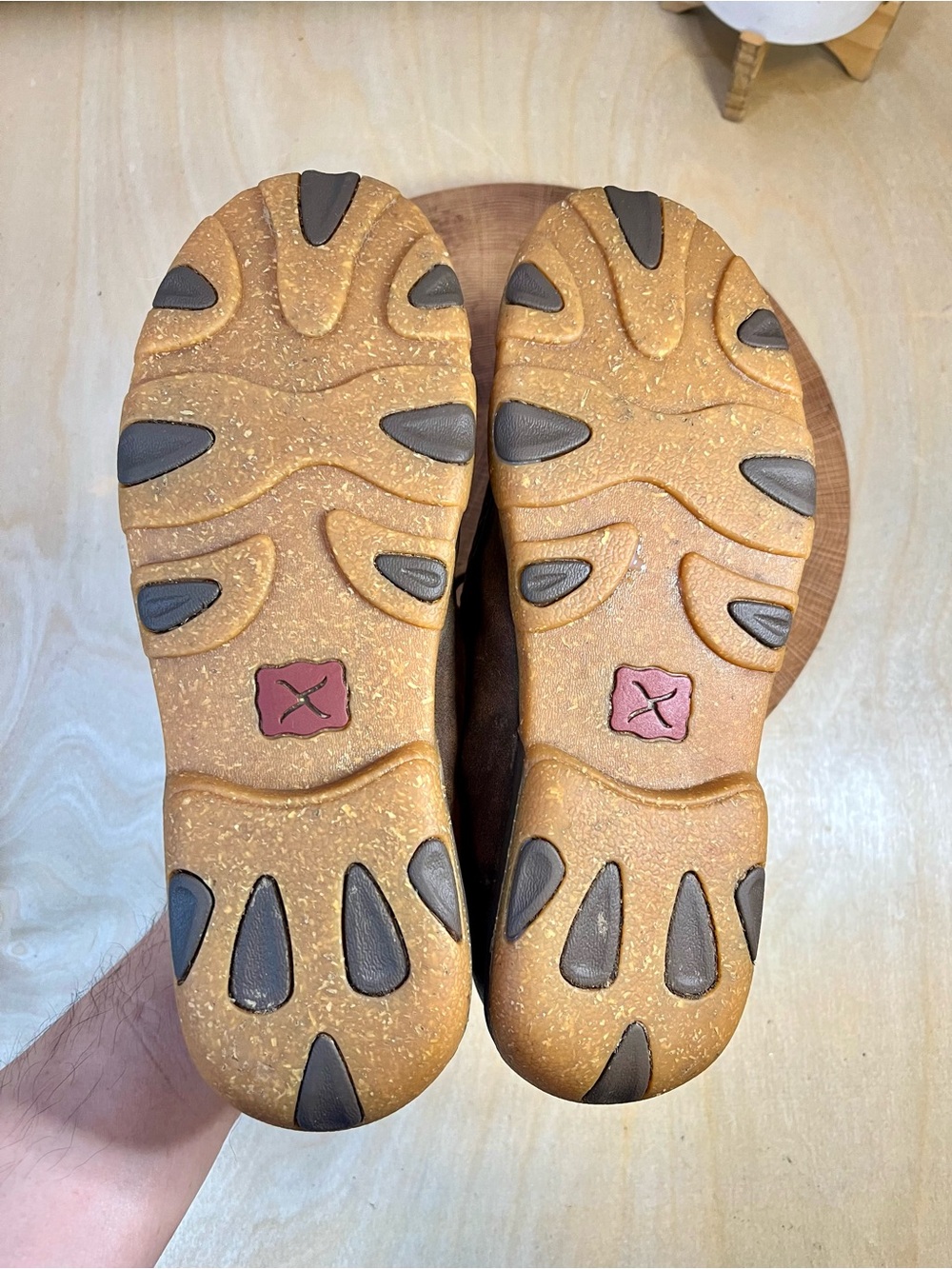 Twisted X Women's Chukka Driving Mocs cactus embroidery Size 8 - Picture 16 of 16